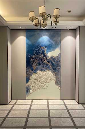 酒店安装前后对比图